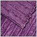 Coperte da Pile 6 pcs Viola 240 x 220 cm Panno - Foto miniatura 6