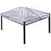 Sostituzione Copertura Gazebo Trasparente 400 x 300 x 32 cm PVC - Foto miniatura 1