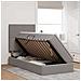 Letto con contenitore e LED Talpa 90 x 200 cm Poliestere - Foto miniatura 4