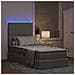 Letto con contenitore e LED Talpa 90 x 200 cm Poliestere - Foto miniatura 5
