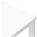 Sedie da pranzo 2 pcs Bianco 40 x 47,5 x 99,5 cm - Foto miniatura 9