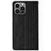 Custodia Magnetica Per Iphone 12 Pro Con Portafoglio + Mini Portachiavi Nero - Foto miniatura 6