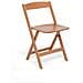 Sedia Pieghevole - Modello Luna Noce - Foto miniatura 3