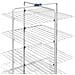 Stendibiancheria a torre Polo Vip 40 3 ripiani con ruote 71x71x168h - Foto miniatura 6