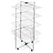 Stendibiancheria a torre Polo Vip 40 3 ripiani con ruote 71x71x168h - Foto miniatura 1