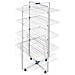 Stendibiancheria a torre Polo Vip 40 3 ripiani con ruote 71x71x168h - Foto miniatura 5