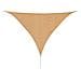 Parasole A Vela Hdpe Triangolare 5x5x5 M Beige - Foto miniatura 1