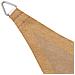 Parasole A Vela Hdpe Triangolare 5x5x5 M Beige - Foto miniatura 3