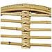 Sedie Da Pranzo Set 4 Pz In Rattan Naturale - Foto miniatura 4