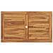 Tavolo Pieghevole Da Giardino 120x70x75 Cm In Legno Di Teak - Foto miniatura 5