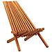 Sedie Da Giardino Pieghevoli 2 Pz In Legno Massello D'acacia - Foto miniatura 2