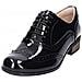 Hamble Oak Derby - Scarpe Basse Stringate In Quanto Donna, Nero (nero Pat), 38.5 Ue - Foto miniatura 3