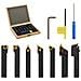 Set di Utensili Indicizzabili per Tornitura 12 pz 12x12 mm 80mm - Foto miniatura 3