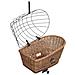 Cestino Posteriore Bici e Copertura 55x31x36cm Salice Naturale - Foto miniatura 5