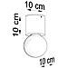 Downlight Da Superficie Flush Light In Legno Naturale E27 - Foto miniatura 4