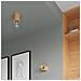 Downlight Da Superficie Flush Light In Legno Naturale E27 - Foto miniatura 8