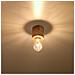 Downlight Da Superficie Flush Light In Legno Naturale E27 - Foto miniatura 10
