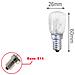Lampadina Incandescente, Peretta St26, 15w / 100lm, Base E14, 3000k. Speciale Forno - Foto miniatura 1
