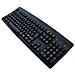 Tastiera USB KYBAC260-UBLKEURO  per Desktop/Server (Layout QWERTY) Colore Nero - Foto miniatura 1