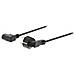VLEP10020B20, Maschio, Power plug type F, C13 coupler, Ad angolo, Ad angolo, Nero - Foto miniatura 3