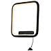 Lampada Da Parete Led Quadrat N. 1 In 3k Nero - Foto miniatura 2
