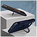 Cover Iphone 13 Pro Max Anti-urto Ibrida Anello Funzione Supporto Blu Notte - Foto miniatura 5