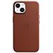Mpp73zm / a Iphone 14 Cover Magsafe In Pelle Terra D'ombra - Foto miniatura 2