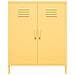 Cache Armadio A 2 Ante In Metallo Giallo - Foto miniatura 3