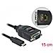 Adattatore Delock Usb Type-c A 1 X Seriale Rs-232 Db9 Con Protezione Esd Da 15 Kv - Foto miniatura 2