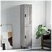 Credenza Grigio Sonoma 34,5x34x180 Cm In Legno Multistrato - Foto miniatura 1