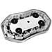 Barra Lampeggiante Arancio A 64 Led, 10/30v - Base Magnetica - Foto miniatura 2
