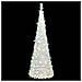 Albero Di Natale Artificiale Pop-up Con 200 Led Bianco 210 Cm - Foto miniatura 2