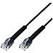 Cavo Slim Patch Di Rete Pieghevole In Rame Cat. 6a U /utp 1m Nero - Foto miniatura 1
