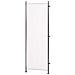 Paravento 3 Pannelli Tessuto Bianco 160 X 170 Cm Narni - Foto miniatura 4