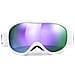 Maschera Steeze Occhiali Da Sci E Snowboard Viola /bianco - Foto miniatura 2