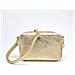 Borsa A Tracolla Roma - Beige - Pelle Di Vitello Dollaro - 24x9x15 Cm - Foto miniatura 1