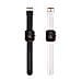 Smartwatch SWT-STC003 Bluetooth Cassa Goldrose 42 mm in Alluminio con Doppio Cinturino Nero e Bianco - Foto miniatura 5