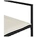 Set Da Pranzo Da Giardino 17 Pz Con Cuscini Nero In Polyrattan - Foto miniatura 4