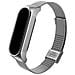 Cinturino In Metallo Per Xiaomi Mi Band 3/4/5/6 Silver - Foto miniatura 1
