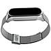 Cinturino In Metallo Per Xiaomi Mi Band 3/4/5/6 Silver - Foto miniatura 2