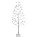 Albero Di Natale Da Esterno Bianco Con Led 180 Cm Balini - Foto miniatura 3