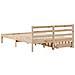 Letto senza Materasso 120x200 cm in Legno Massello di Pino - Foto miniatura 7