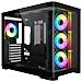 Case Dark Cave Curvo Midi TowerATX / Micro-ATX / Mini-ITX 2 Porte USB 3.2 Colore Nero - Foto miniatura 1