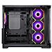 Case Dark Cave Curvo Midi TowerATX / Micro-ATX / Mini-ITX 2 Porte USB 3.2 Colore Nero - Foto miniatura 2