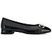 Black Elegant Closed Ballerinas Ballerine Pelle Scarpe Donna Nero Eu 36, 1-22107-20 001 - Foto miniatura 1