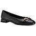 Black Elegant Closed Ballerinas Ballerine Pelle Scarpe Donna Nero Eu 36, 1-22107-20 001 - Foto miniatura 2