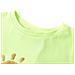 Maglietta per Bambini Giallo Neon 104 - Foto miniatura 3