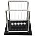 Palline Dell'equilibrio Di Newton's Cradle Con Base, Giocattoli Da Scrivania Black - Foto miniatura 1