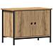 Supporto TV Rovere artigianale Truciolare 60 x 35 x 45 cm - Foto miniatura 1
