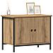Supporto TV Rovere artigianale Truciolare 60 x 35 x 45 cm - Foto miniatura 3